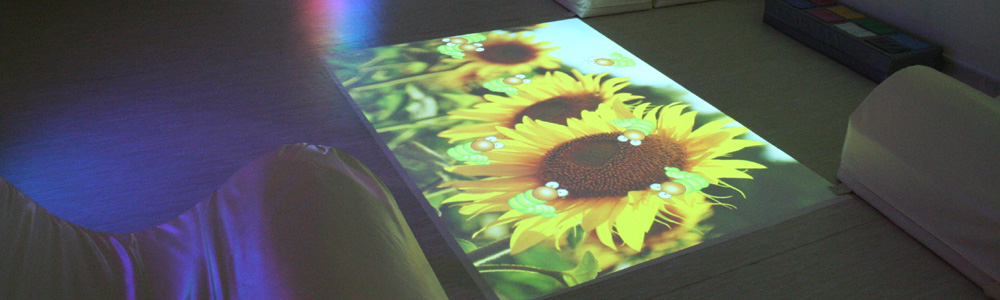 Sensor Floor - the educational interactive floor projection system