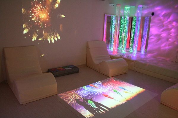 sensory venue Sensor Floor takes control of a sensory room