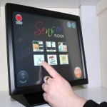 Touch Screen control of the interactive floor system - Sensor Floor&#0153 only available from Sensory Technology Ltd